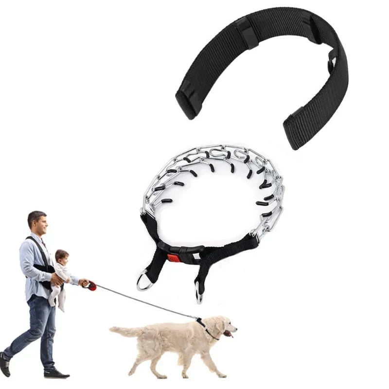 Dog Training Prong Collar Quick Release