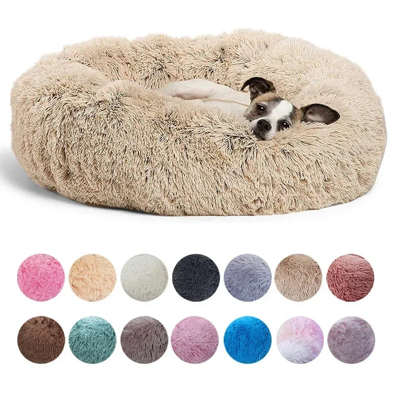 Round Pet Bed- (Dog Bed\ Cat Bed)- 6 Sizes
