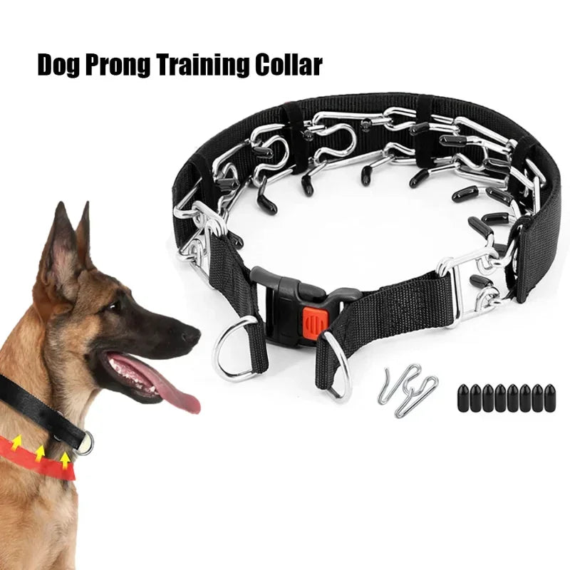 Dog Training Prong Collar Quick Release