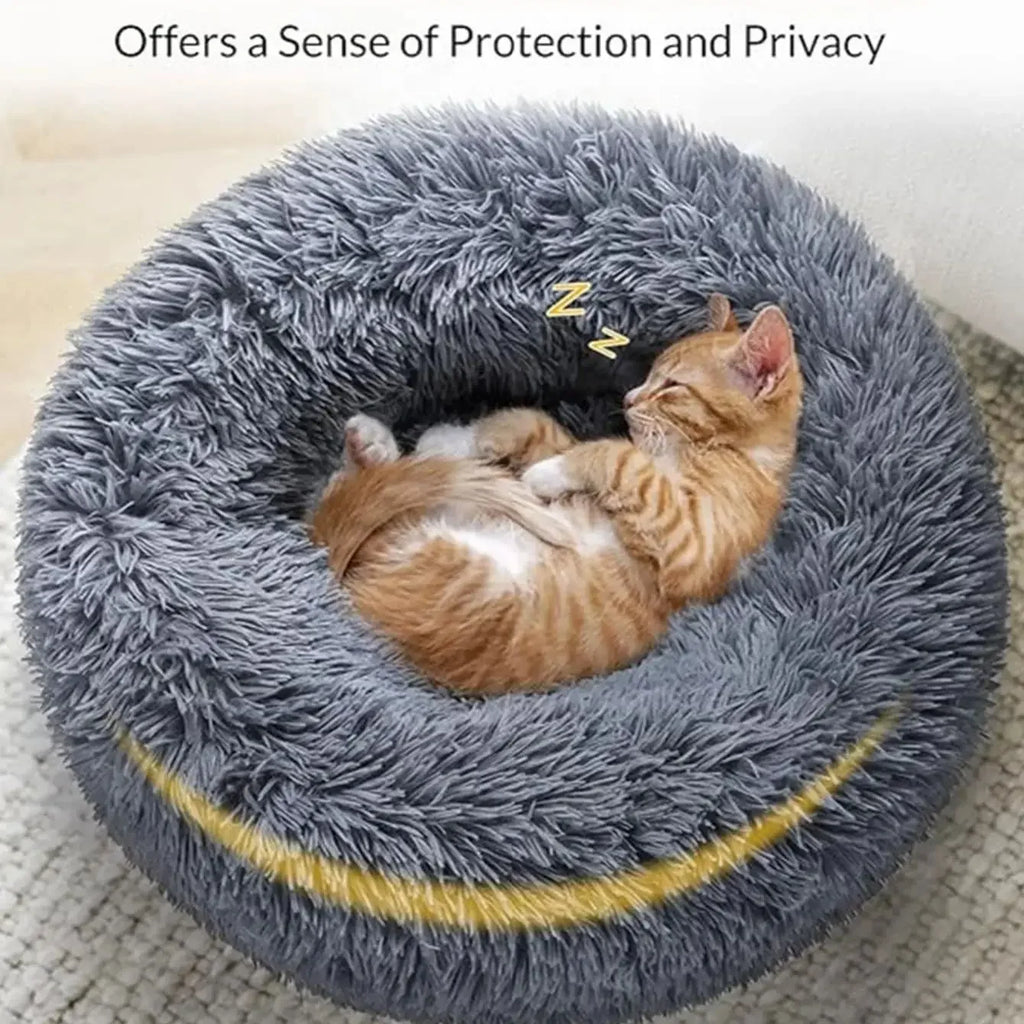 Round Pet Bed- (Dog Bed\ Cat Bed)- 6 Sizes